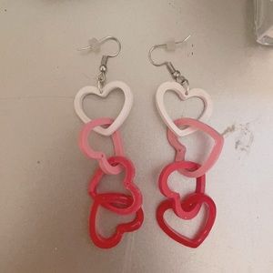 Heart shaped earrings